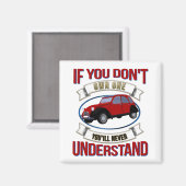 2CV Deux Chevaux Oldtimer マグネット (正面/裏面)