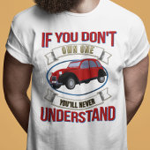 2CV Deux Chevaux Oldtimer Tシャツ