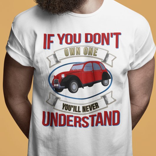 2CV Deux Chevaux Oldtimer Tシャツ