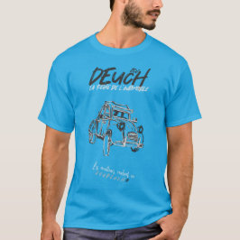 2cv drawn tシャツ