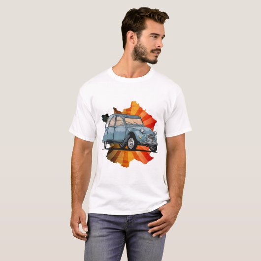 2CV Hotsun Tシャツ (正面フル)