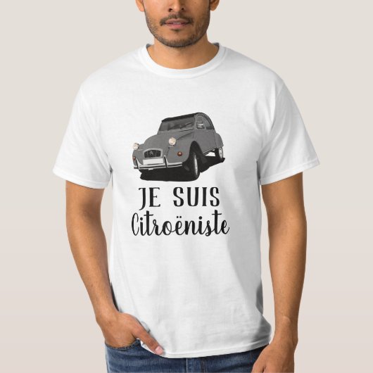 2CV - Je suis Tシャツ (正面)