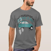 2cv oeuvre d'art tシャツ (正面)