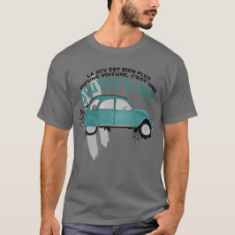 2cv oeuvre d'art tシャツ