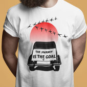 2CV Oldtimer Sunset – 旅はゴール Tシャツ