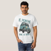 2CV penché Tシャツ (正面フル)