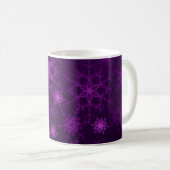 2dイラストレーション抽象芸術雪片聖クリストム コーヒーマグカップ (正面右)