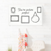 2Dコミックスタイルのフォトブース背景 横断幕 (インサイチュ)