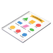 2Dシェイプ名学校教育学の ノートブック (左側)