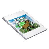 2Dヤギ模擬ノート ノートブック (右側)