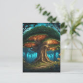 2Dレーザーカット、3Dフレーム、ファンタの風景 シーズンポストカード (スタンド正面)