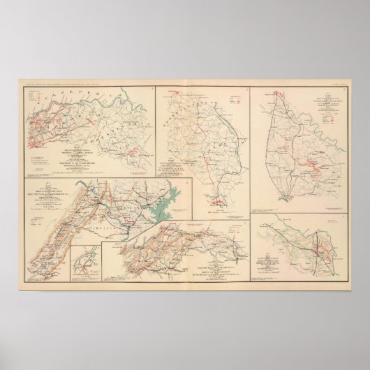 2d部隊AN Va、キャンプ、ピケ、ルート ポスター (正面)