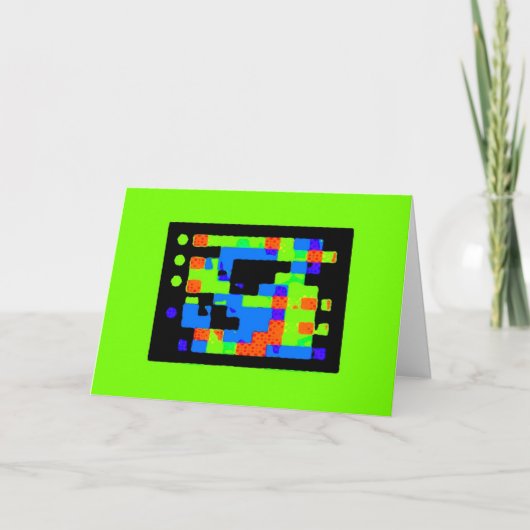 2D Birthday Card カード (正面)