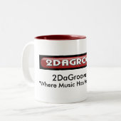 2DaGrooveマグ ツートーンマグカップ (正面左)