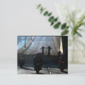 2fer – オートバイクラブオンガリア通り、SF CA ポストカード (スタンド正面)