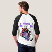 、2fl緑笑スカルho種族tattoo2、TW… Tシャツ (裏面フル)