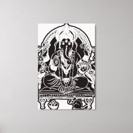 2FT x 3FT GANESH WALL GRAPHIC ART キャンバスプリント