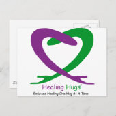 2HH、ラベル線ベクトル200x210.ai ポストカード (正面/裏面)