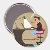 2HTマグネット、3インチ マグネット (正面/裏面)