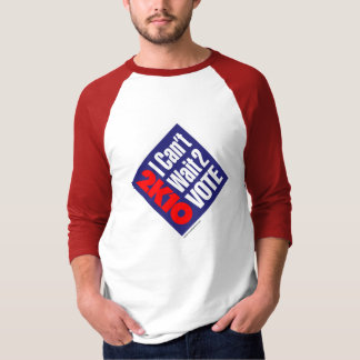 2K10 Iは2投票を待つことができません Tシャツ