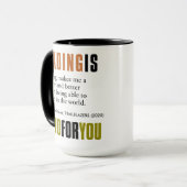 2LPガブリエル・デイビッド マグカップ (正面左)