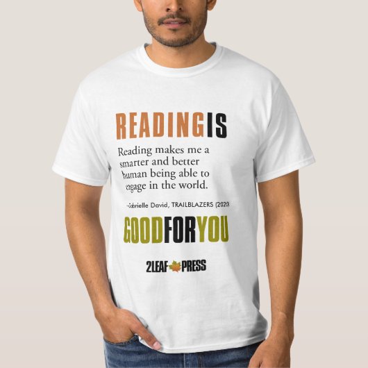 2LPガブリエル・デイビッド Tシャツ (正面)