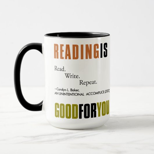 2LPキャロリンL.ベーカー・マグ マグカップ (左)