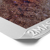 2MASS – 銀河中心 ポスター (角)