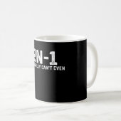 2n-1 数学教師なんて無理 コーヒーマグカップ (正面右)