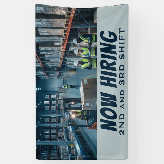2ndおよび3rdシフトバナーの採用 – カスタム 横断幕 (縦)
