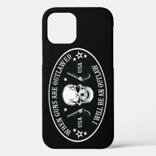 2ndアメンドメントスロー枕 iPhone 12 proケース