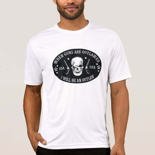 2ndアメンドメントスロー枕 tシャツ (正面)