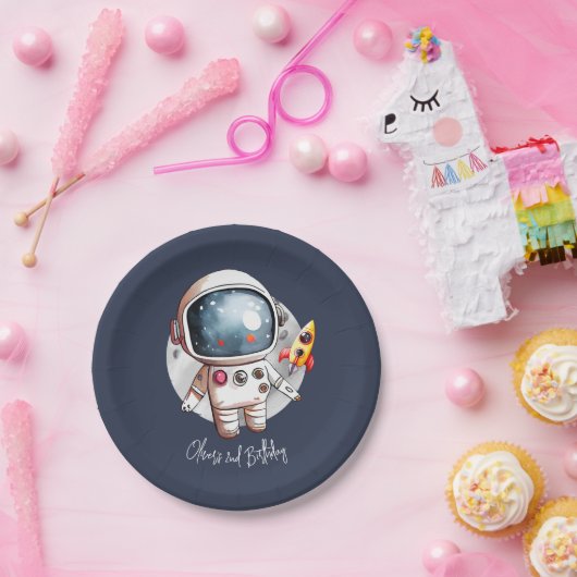 2ndトゥーザムーン誕生日 ペーパープレート (パーティー)