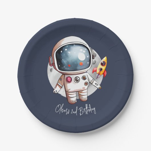 2ndトゥーザムーン誕生日 ペーパープレート (正面)