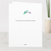 2ndバースデーグリーティングカード:ラブラドールレトリバー カード (裏面)