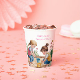 2ndバースデーサンドボックスガールパーティー 紙コップ