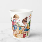 2ndバースデーサンドボックスガールパーティー 紙コップ (裏面)