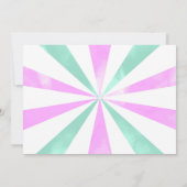 2ndバースデーサーカスフォト招待状 招待状 (裏面)