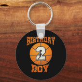.2nd誕生日の衣装ボーイバスケットボール第2年 キーホルダー (正面)