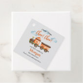 2nd誕生日ラブリートレインウォーターの色パーティー フェイバータグ (インサイチュ)