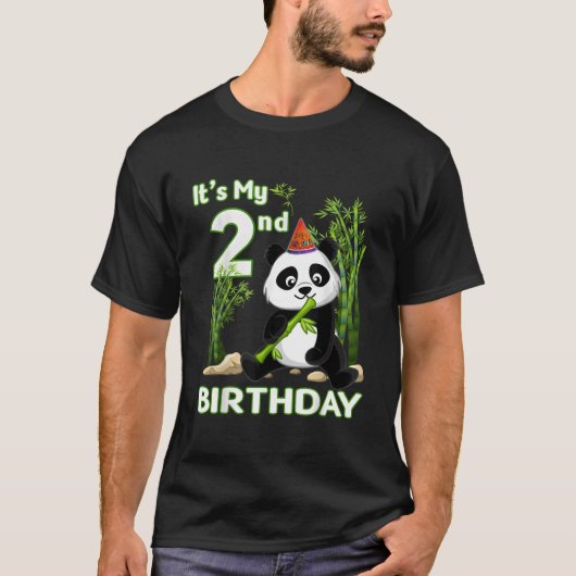 2Nd 2 Py Animal Panda Tシャツ (正面)