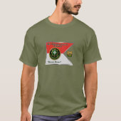 2nd ACR 装甲騎兵連隊旗 Tシャツ (正面)