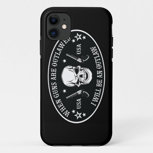 2nd Amendment スロー枕 Case-Mate iPhoneケース (裏面)