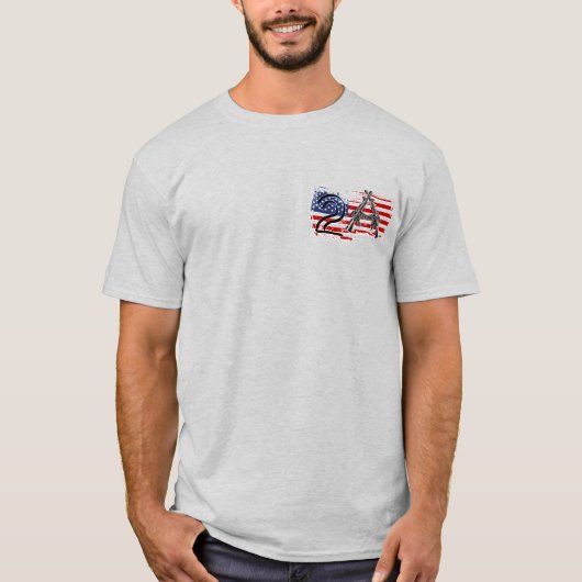 2nd Amendment Denies Gov Tシャツ (正面)