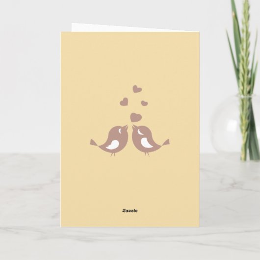 2nd Anniversary Card for Husband – Cotton Funny カード (裏面)