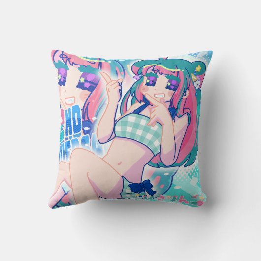 2nd Anniversary Hikiringo -- Summer Neto chan クッション (裏面)