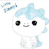 2nd Birthday Cute Dinosaur Cartoon Adorable Dino  カード