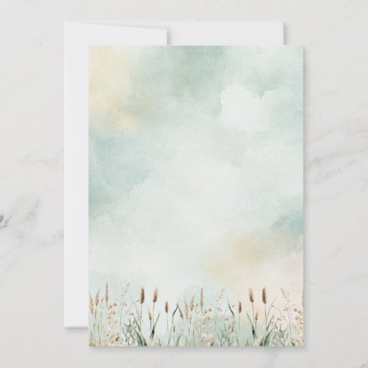 2nd Birthday Invitation Duck Duck Two Theme 招待状 (裏面)