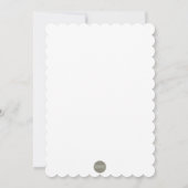 2nd Birthday Llama Invitation 招待状 (裏面)