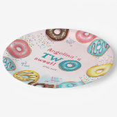 2nd birthday paper plates. ペーパープレート (アングル)